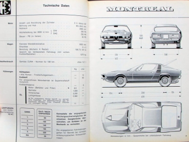 Alfa Romeo Montreal 1971 Owner Manual (0005)